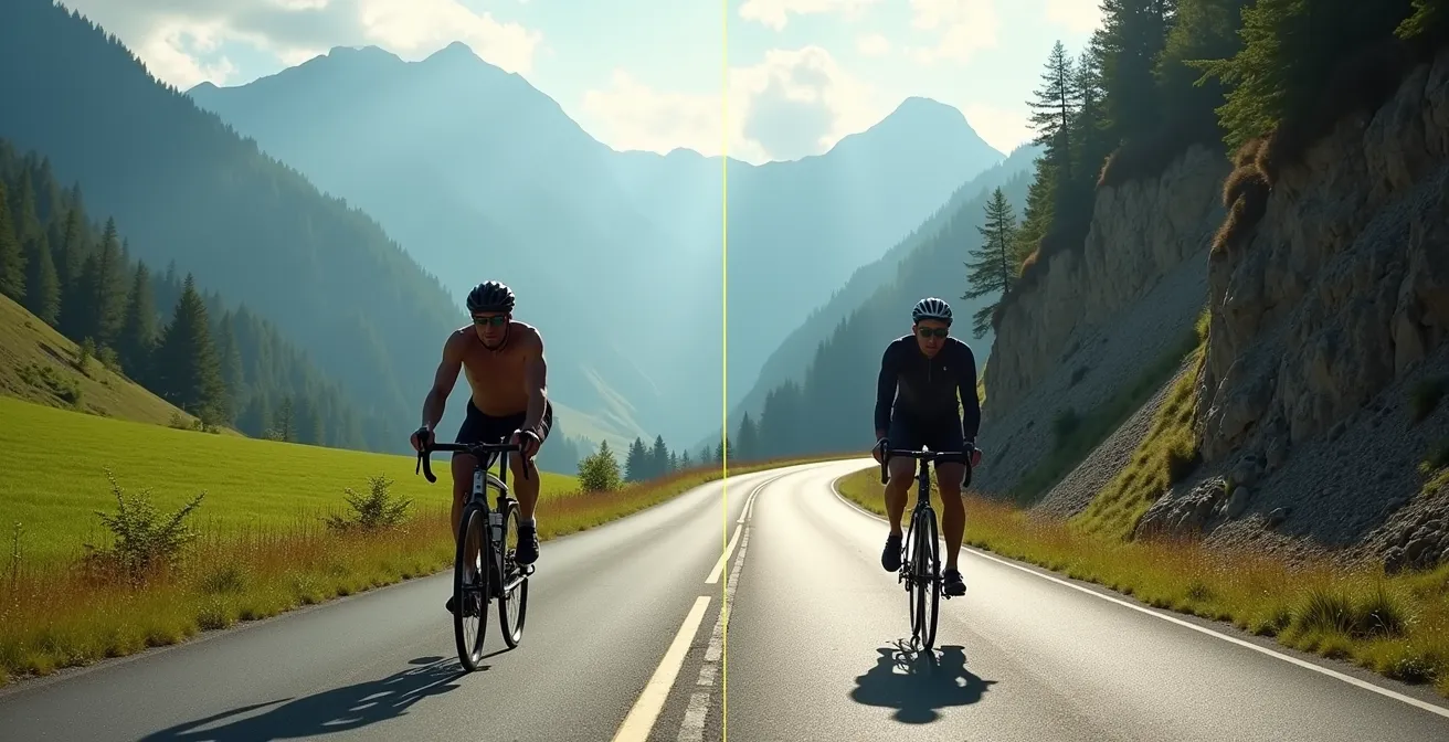 Visuelle Darstellung der J-Kurve mit Trainingsintensität und Immunfunktion